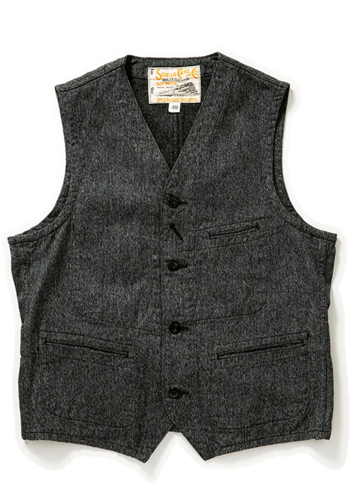 Sugar Cane, Standart Vest, Black Covert