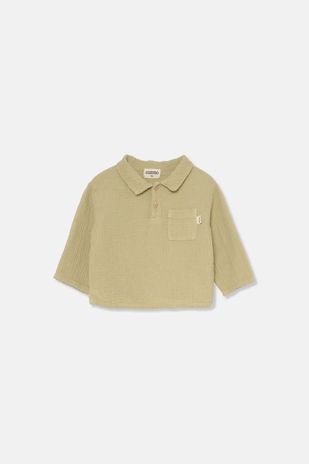 TEXTURED BABY SHIRT
