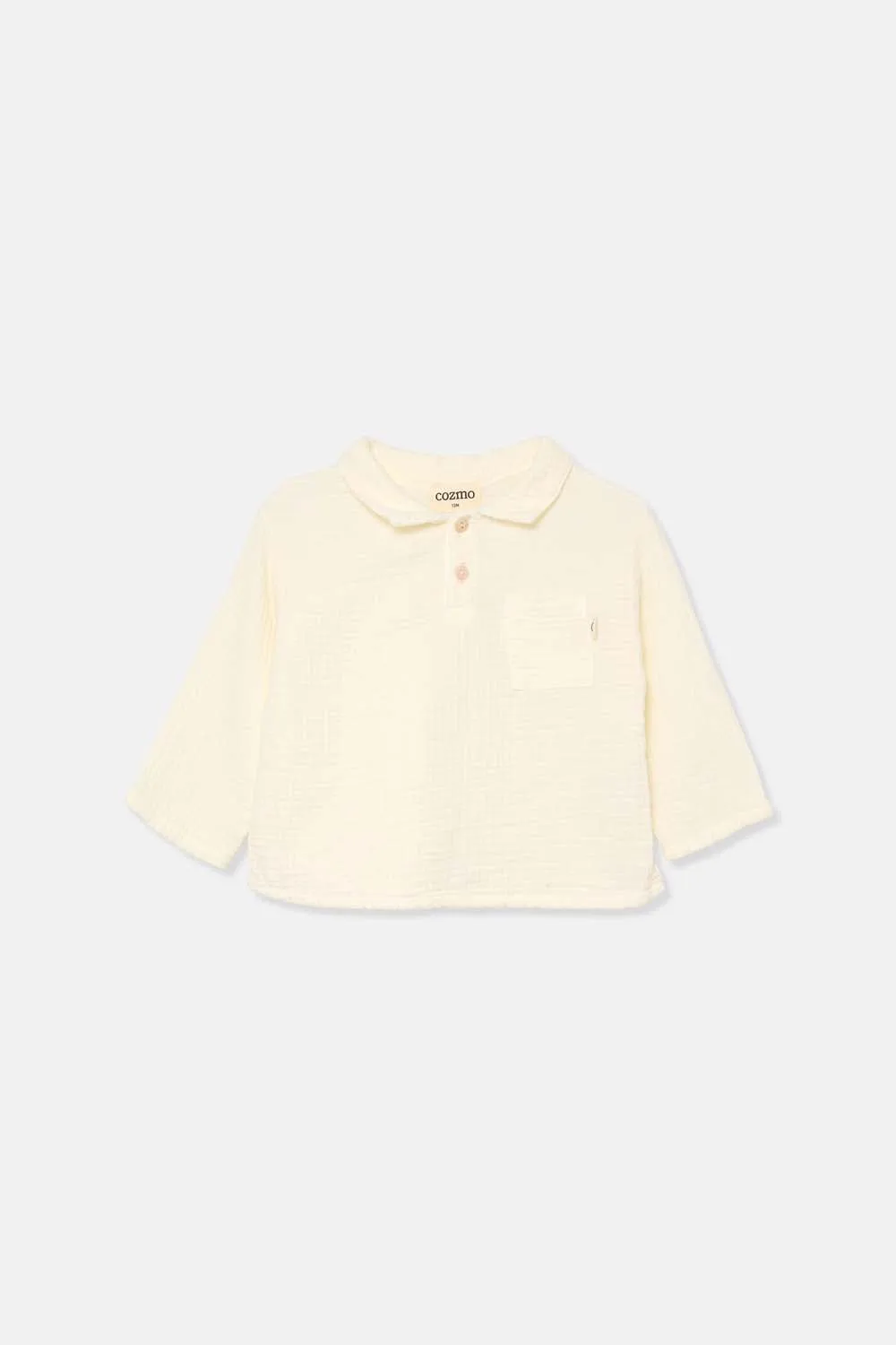 TEXTURED BABY SHIRT