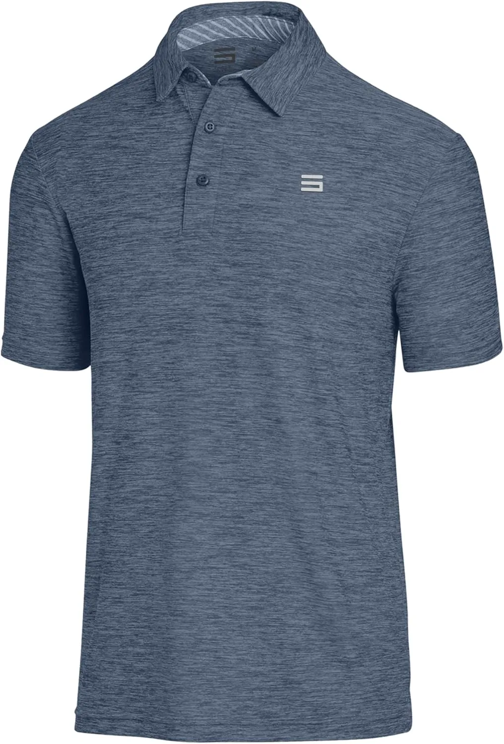 Three Sixty Six Golf Shirts for Men - Dry Fit Short-Sleeve Polo, Athletic Casual Collared T-Shirt