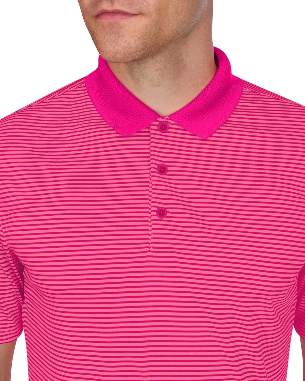 Three Sixty Six Quick Dry Golf Shirts for Men - Moisture Wicking Short-Sleeve Casual Polo Shirt