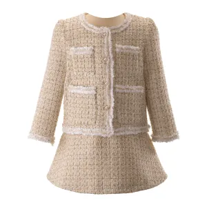 Tweed Jacket and Skirt Set