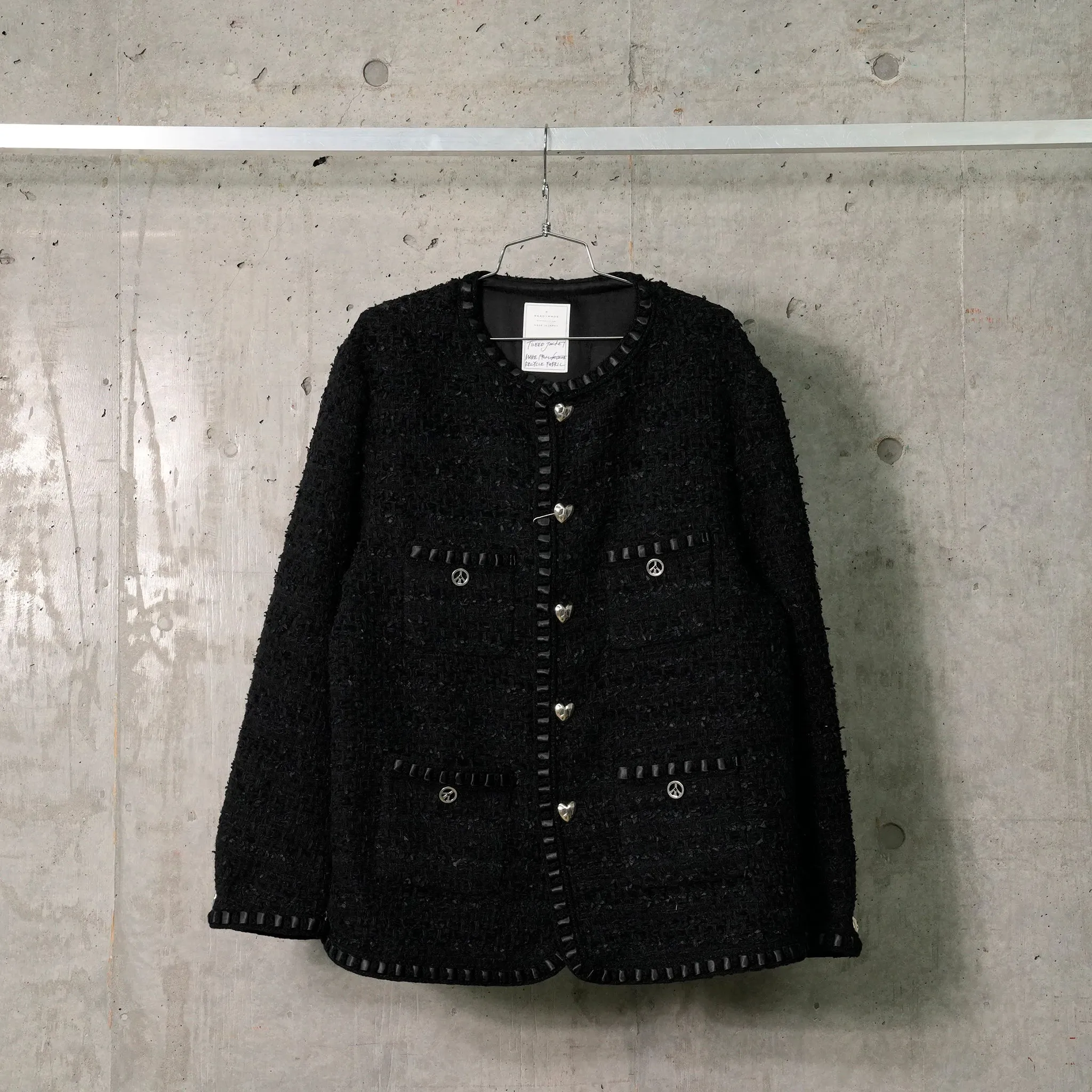 TWEED JACKET / BLACK