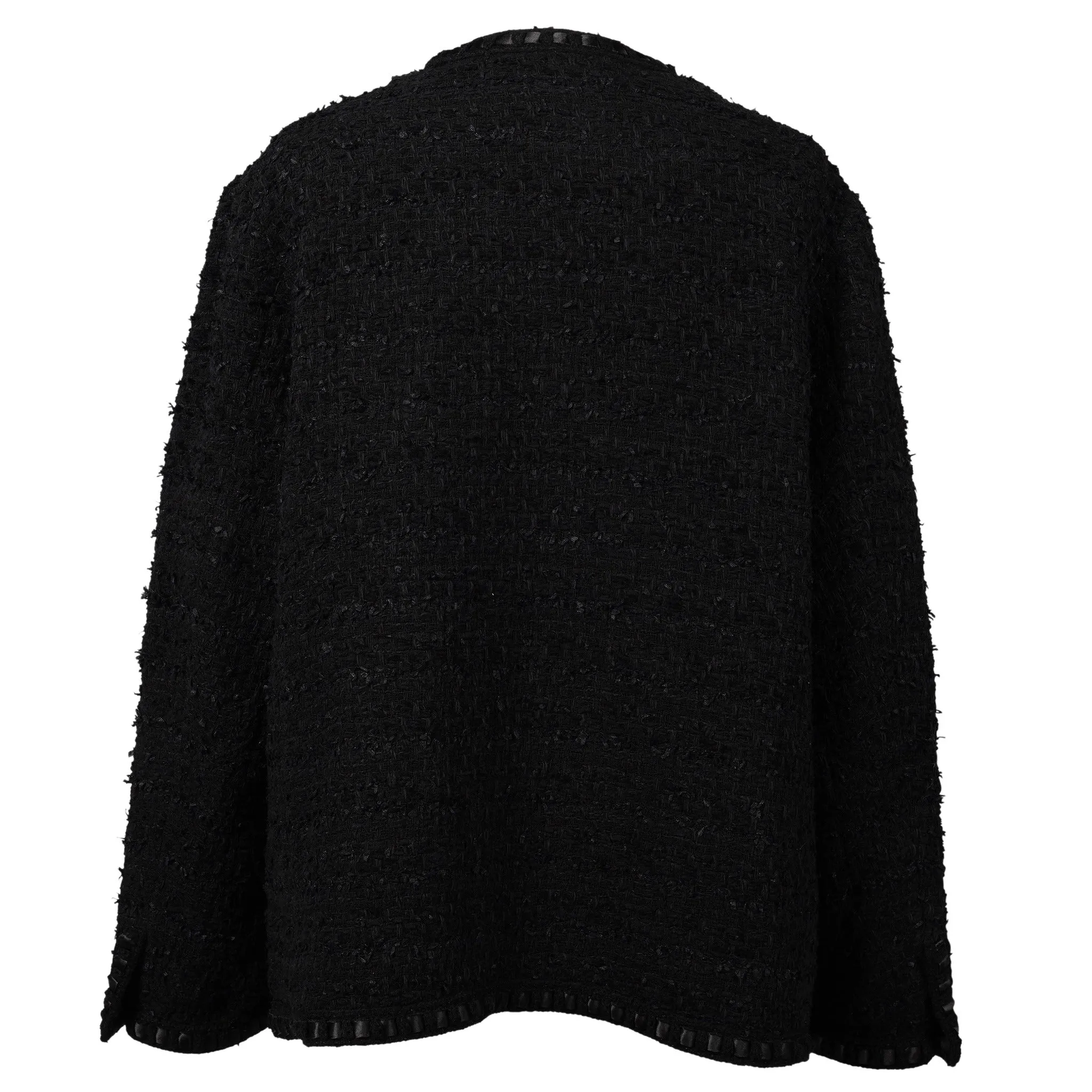 TWEED JACKET / BLACK