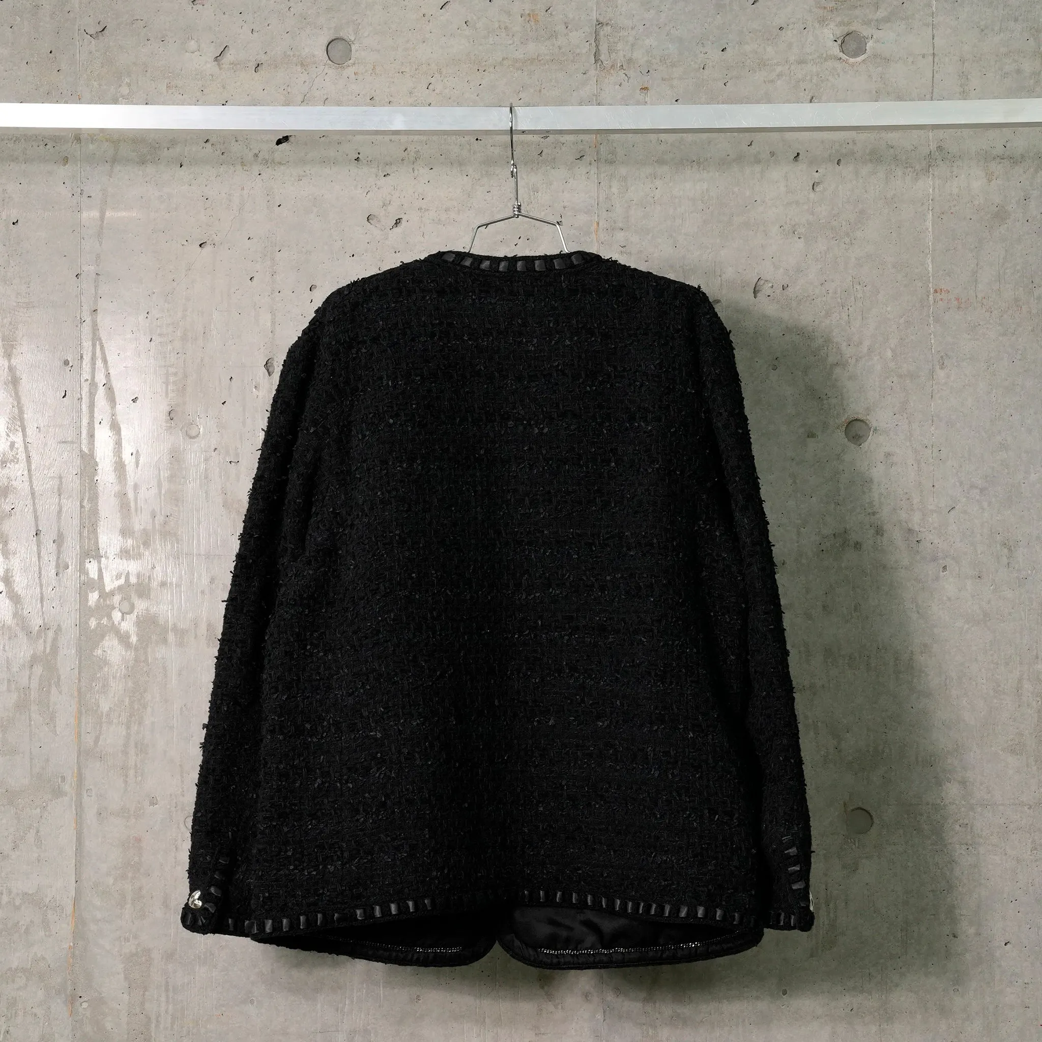 TWEED JACKET / BLACK