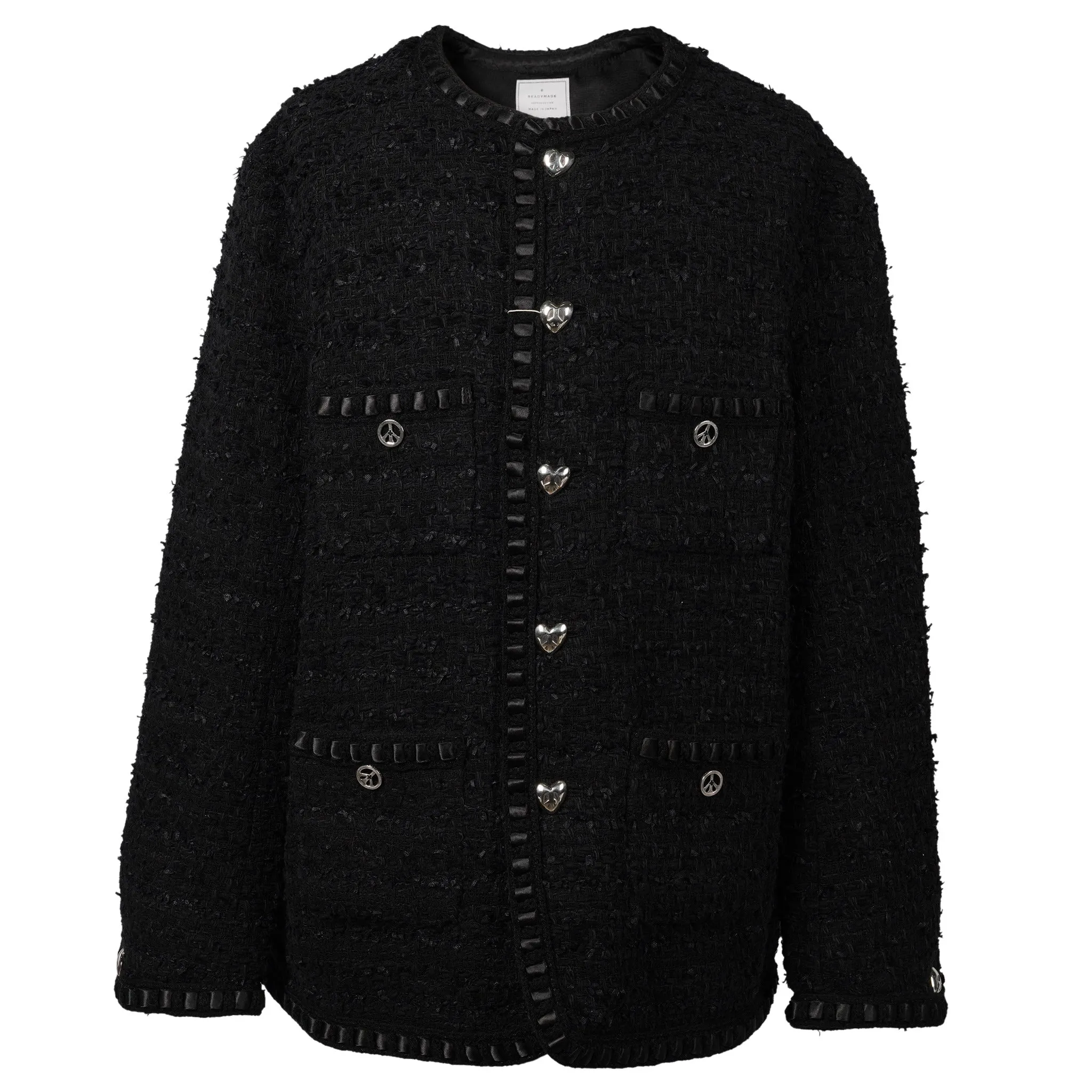 TWEED JACKET / BLACK