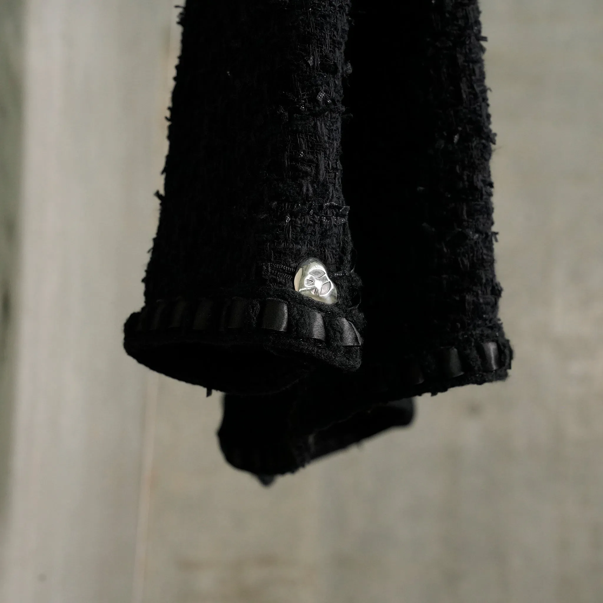 TWEED JACKET / BLACK