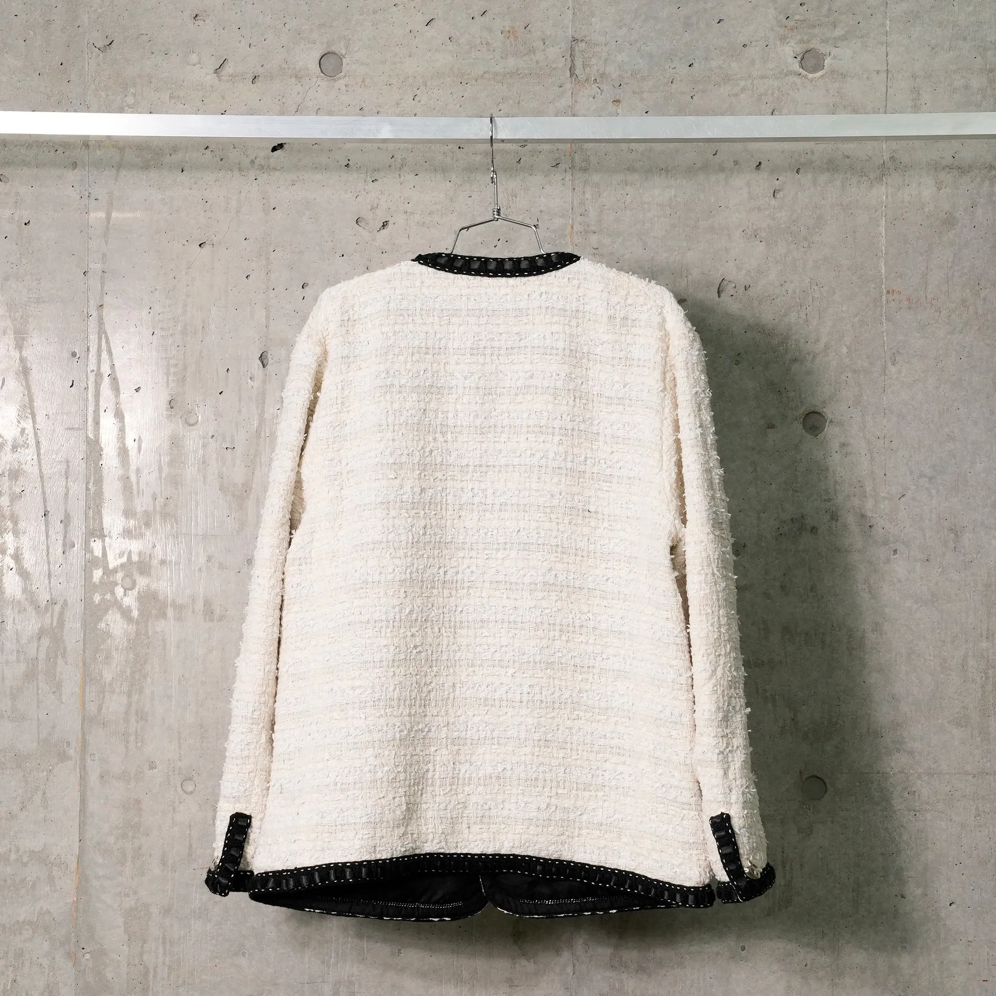 TWEED JACKET / WHITE