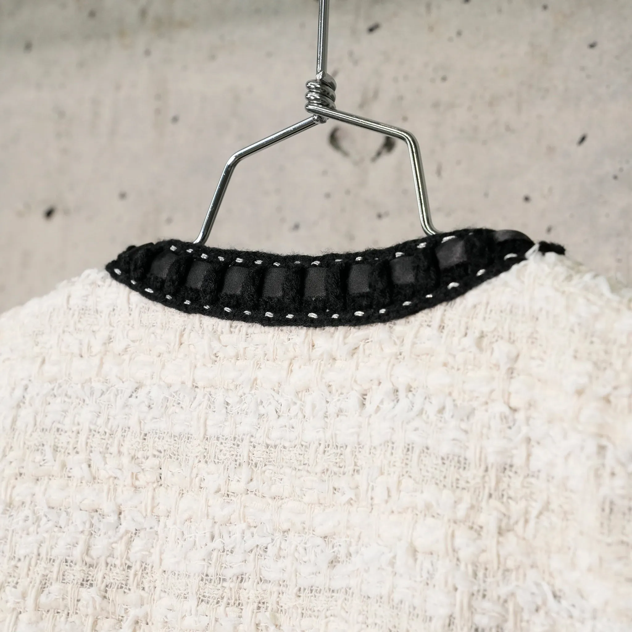TWEED JACKET / WHITE