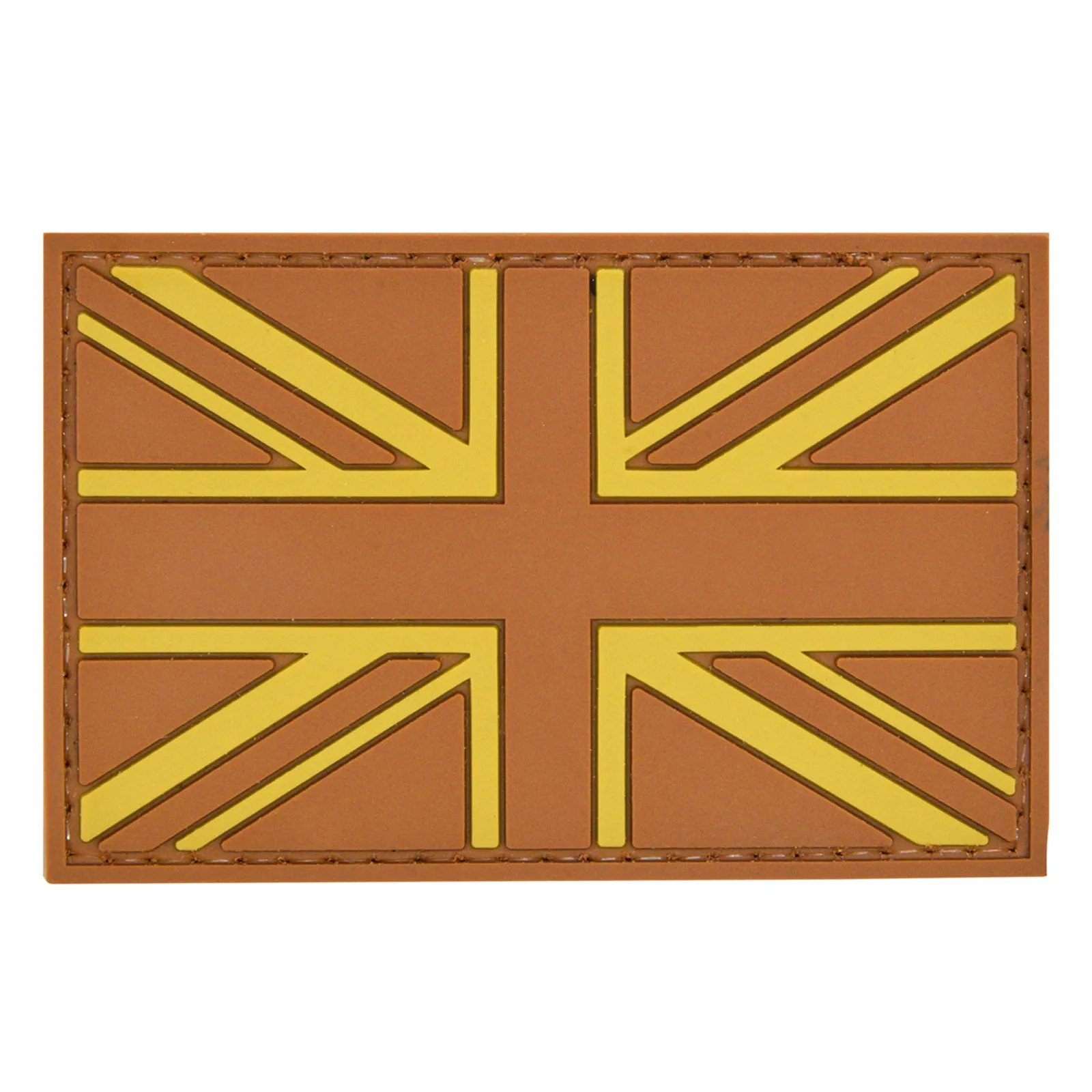 UK Flag Patch Orange