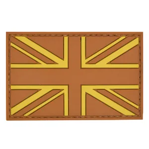UK Flag Patch Orange