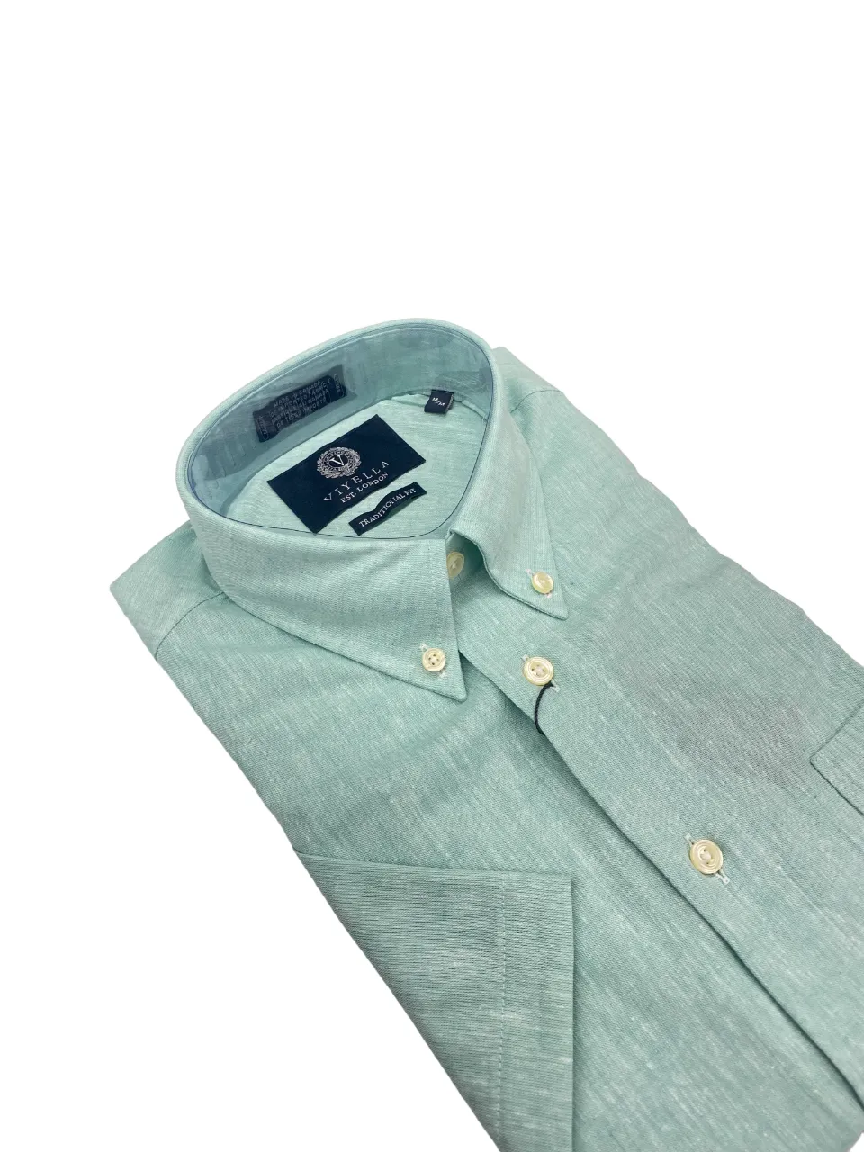 Viyella Cotton/Linen SS BD - 652320
