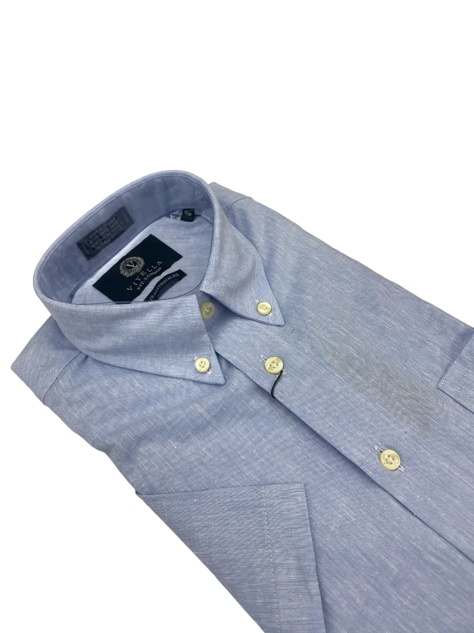 Viyella Cotton/Linen SS BD - 652320