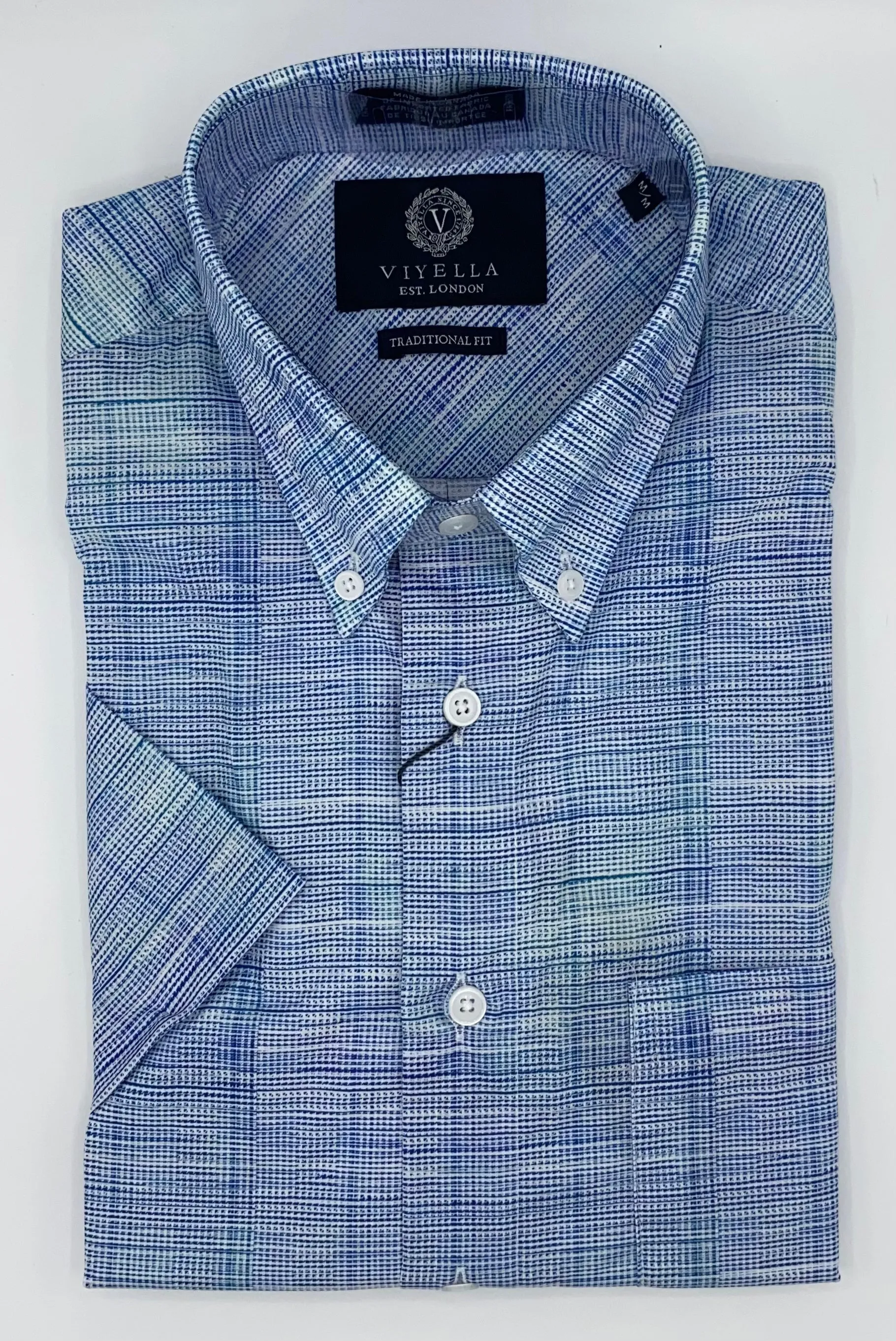 Viyella Short Sleeve Sport Shirt - 650340 1500