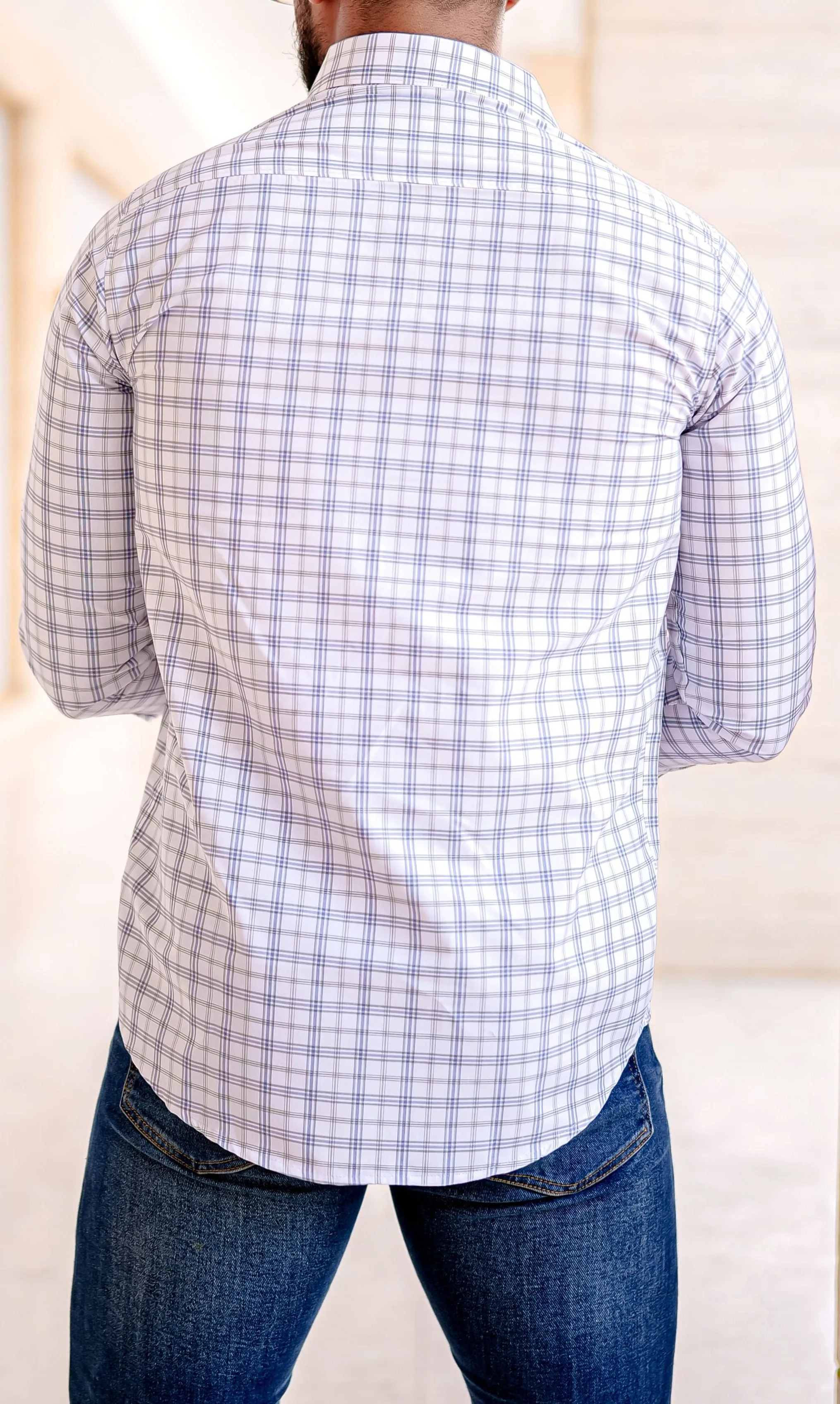 VOZIA Blitz Checked Men's Shirt