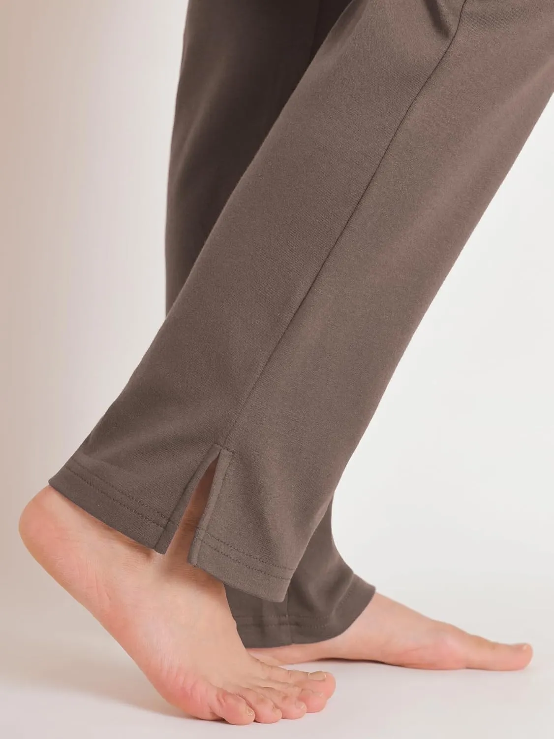 Weintee Women's Petite Knit Pants with Pockets
