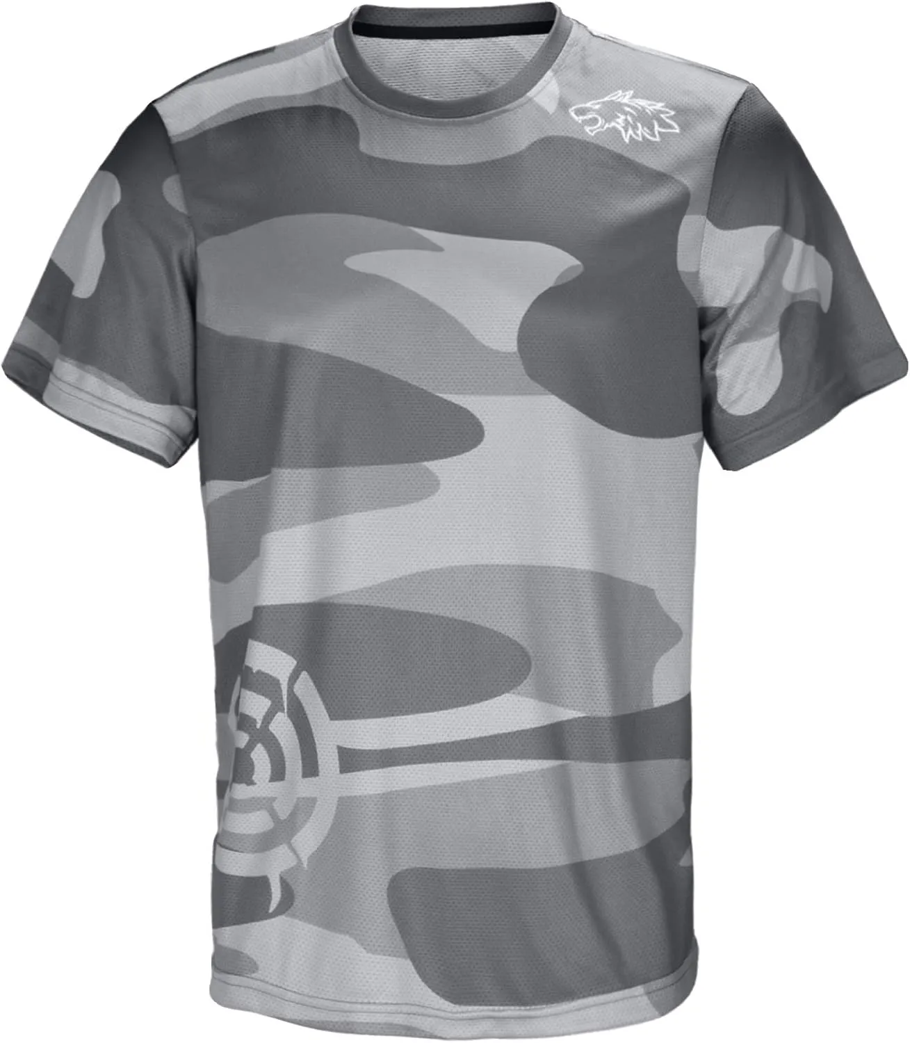 Wisdom Leaves Mens Mountain Bike Jersey Short Sleeve MTB Shirts Moisture-Wicking and Quick-Dry