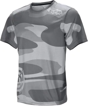 Wisdom Leaves Mens Mountain Bike Jersey Short Sleeve MTB Shirts Moisture-Wicking and Quick-Dry