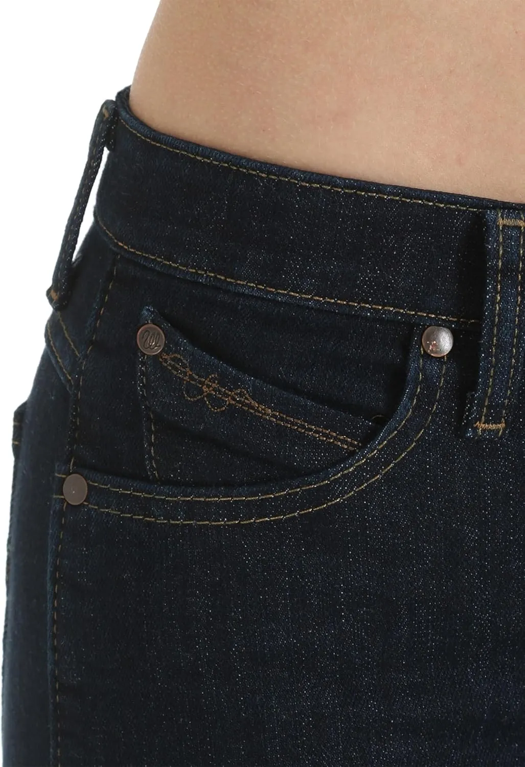 Wrangler Women's Q-Baby Mid Rise Boot Cut Ultimate Riding Jean-Discontinued