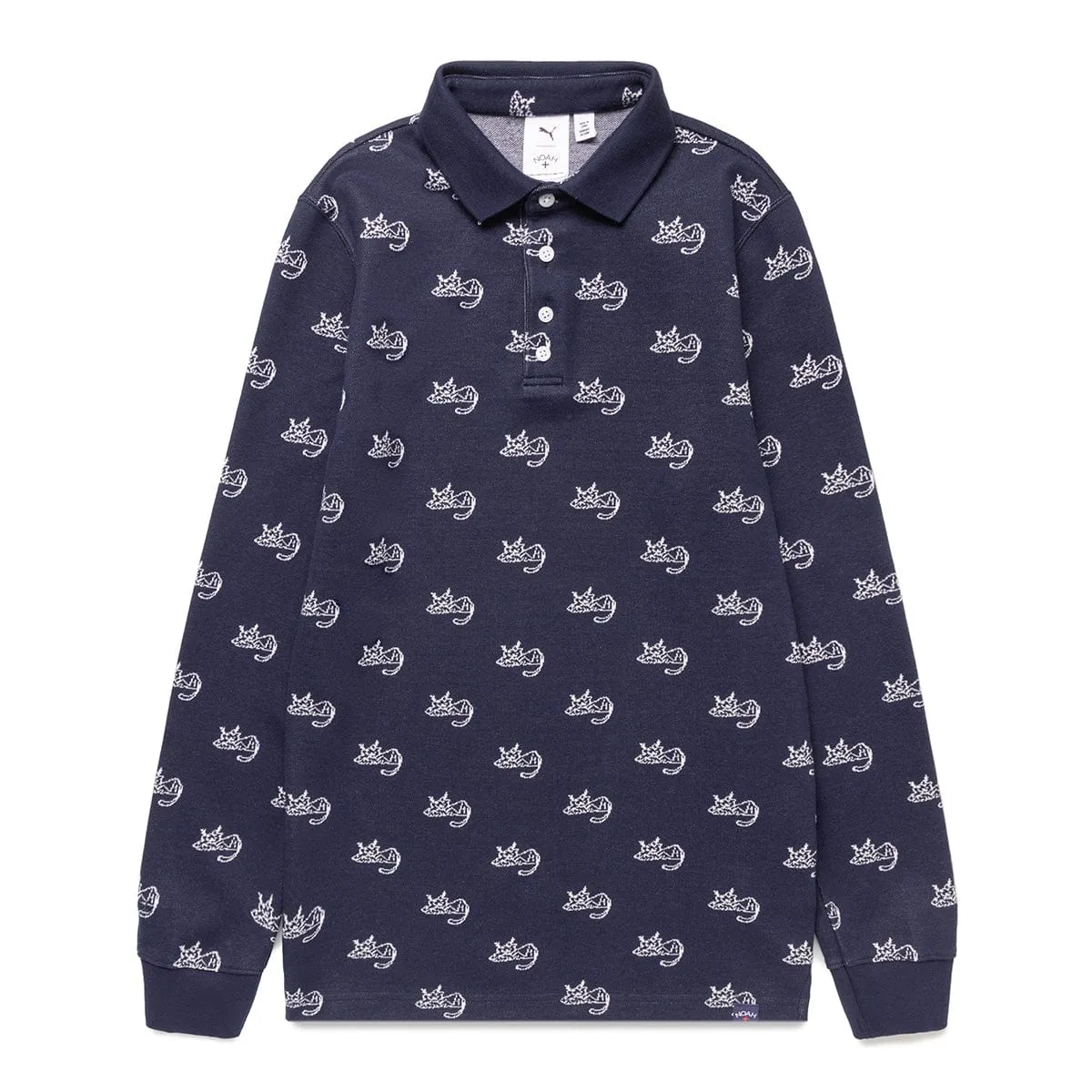 X NOAH JACQUARD POLO